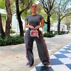 Minaa Monroe That Girl fringe set